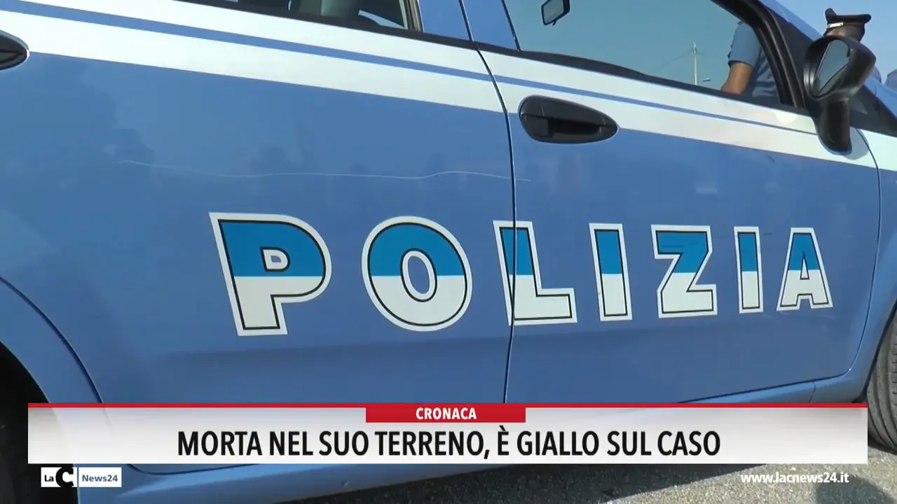 Morta nel suo terreno: \"È giallo sul caso\"