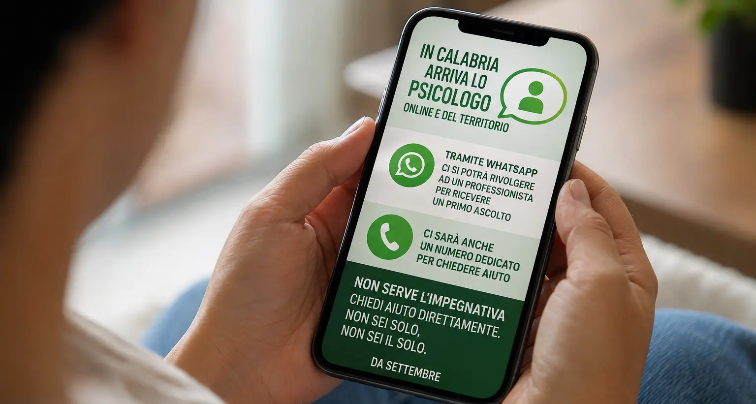 <p><span style=\"color:hsl(0, 75%, 60%);\">Psicologo online e del territorio</span>, la novità annunciata da Occhiuto: «In Calabria da settembre»</p>