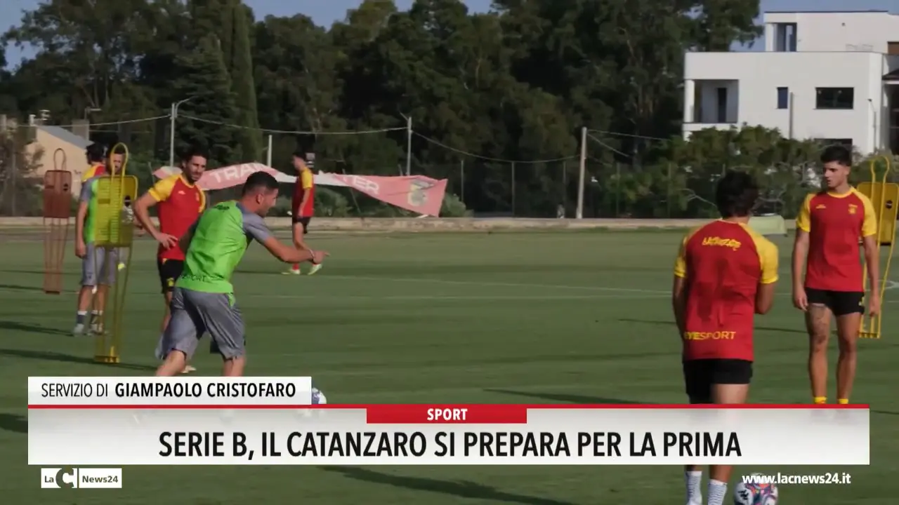 Serie B: il Catanzaro si prepara per la prima