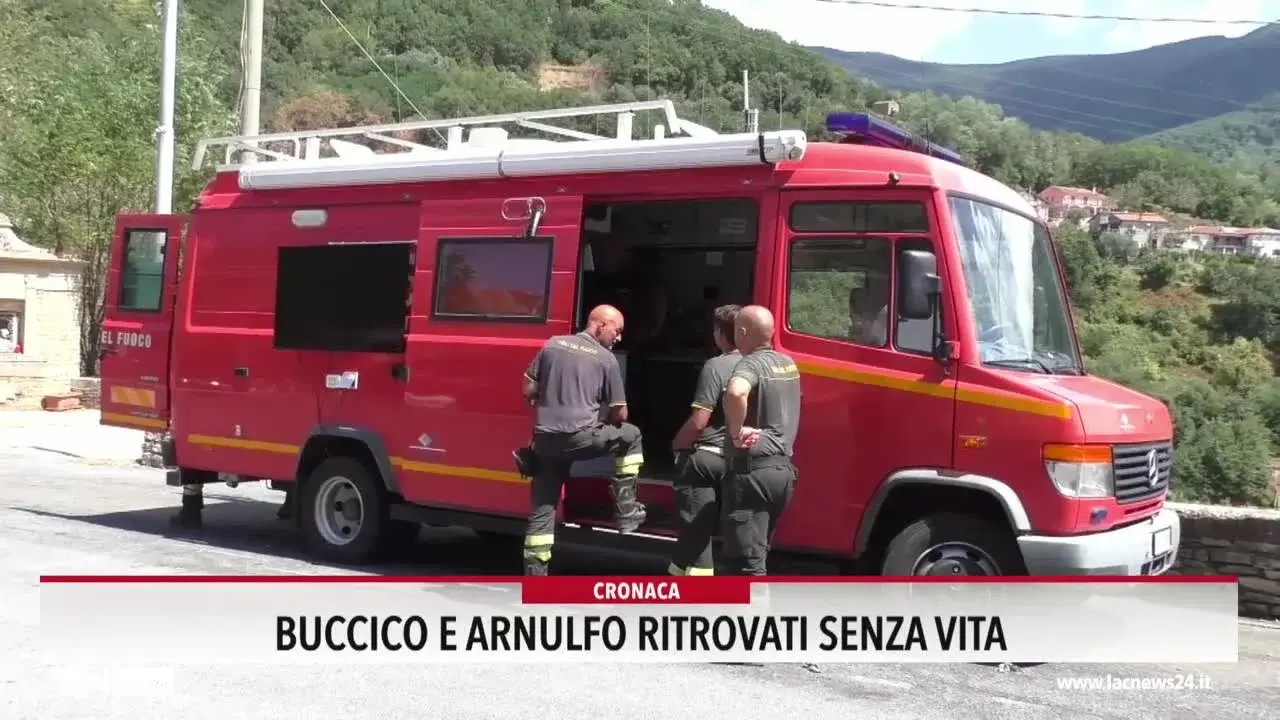 Buccico e Arnulfo ritrovati senza vita