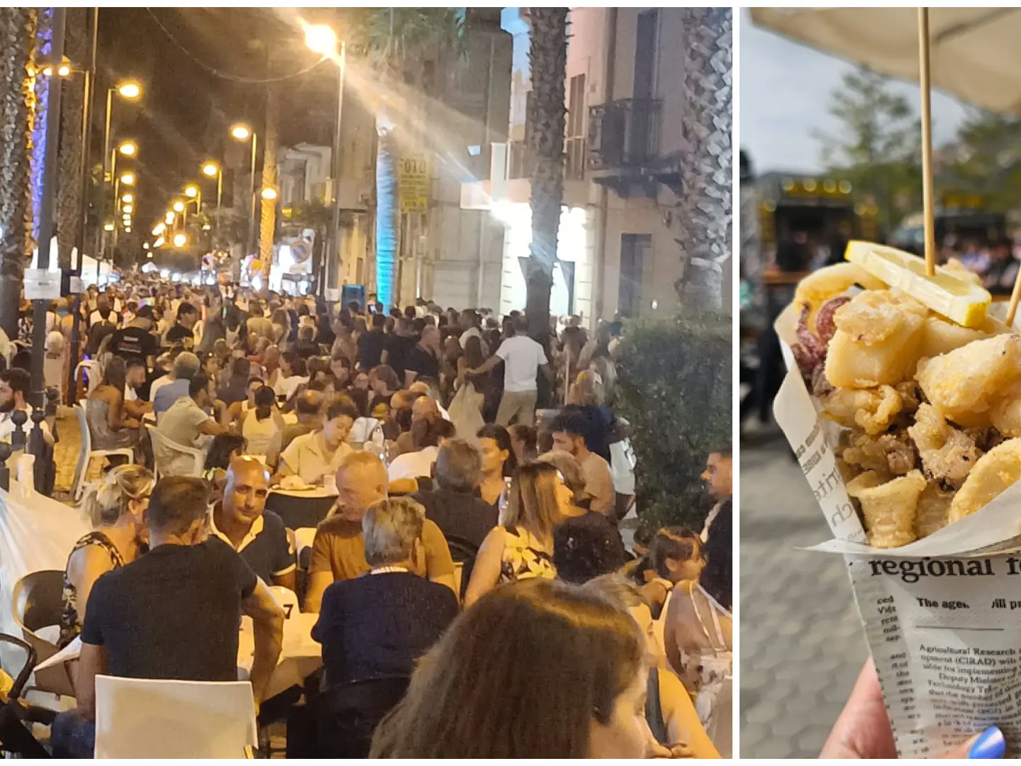 Melito Porto Salvo, l’estate accende la città: in migliaia alla Notte Bianca, mentre cresce l’attesa per la tre giorni di Street Food