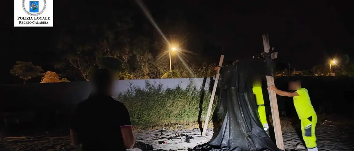 Reggio,\u00A0la Polizia locale smantella\u00A09 insediamenti abusivi nel Parco lineare Sud\n