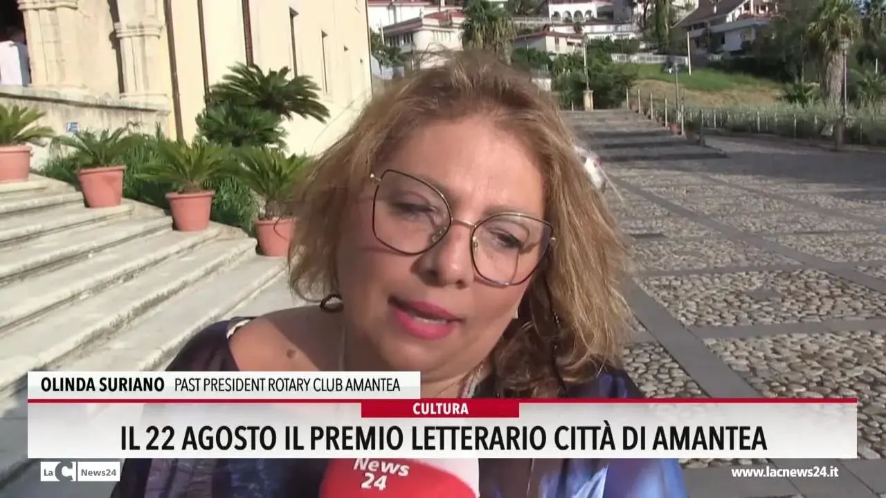 Il 22 agosto il premio letterario citta di Amantea