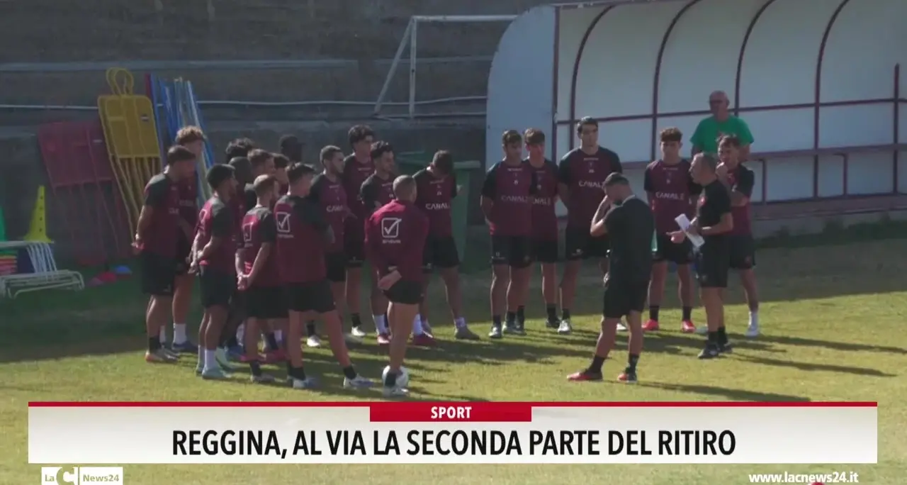 Reggina, al via la seconda parte del ritiro