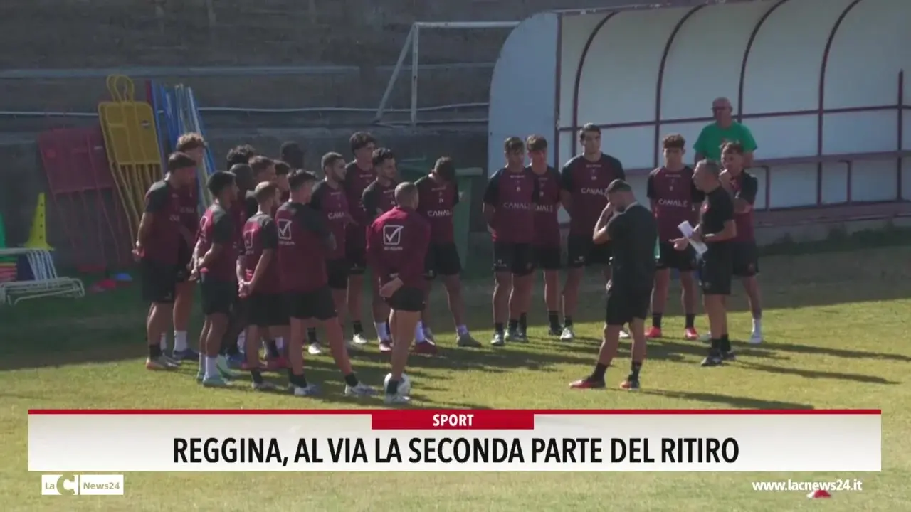 Reggina, al via la seconda parte del ritiro