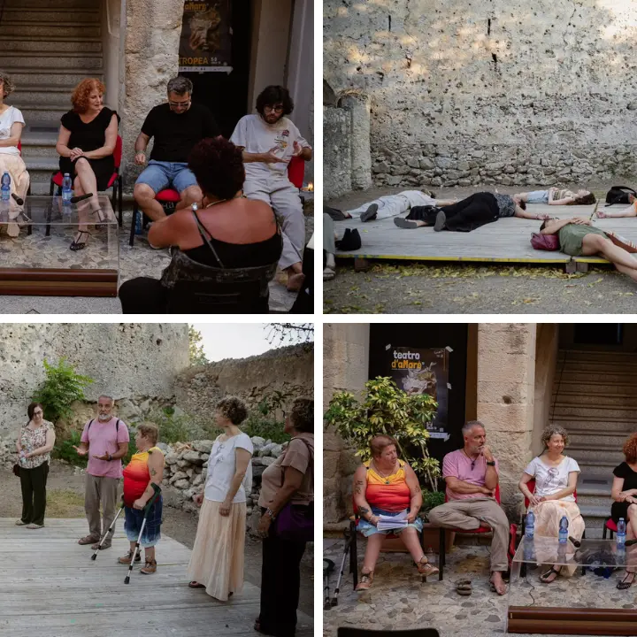 Il teatro come cura del desiderio, a Tropea la tappa di “Nutrimenti” tra confronto e partecipazione\n