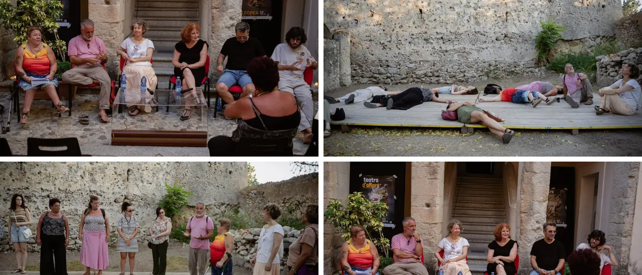 Il teatro come cura del desiderio, a Tropea la tappa di “Nutrimenti” tra confronto e partecipazione\n