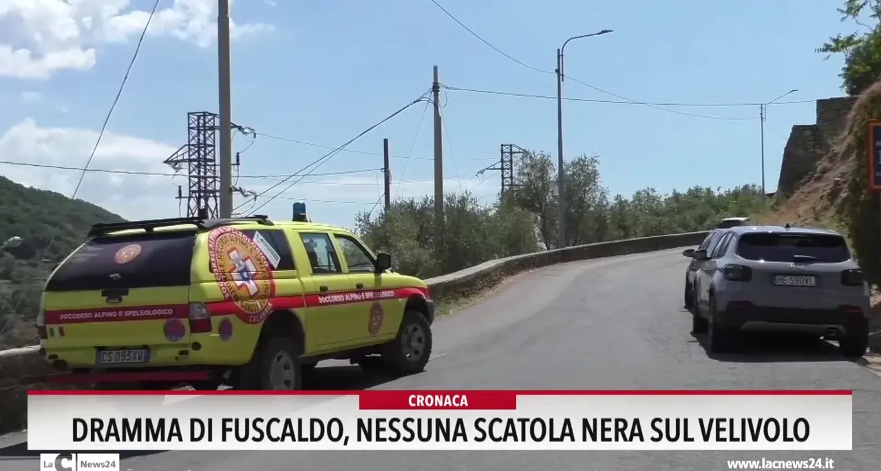 Dramma di Fuscaldo, nessuna scatola nera sul velivolo