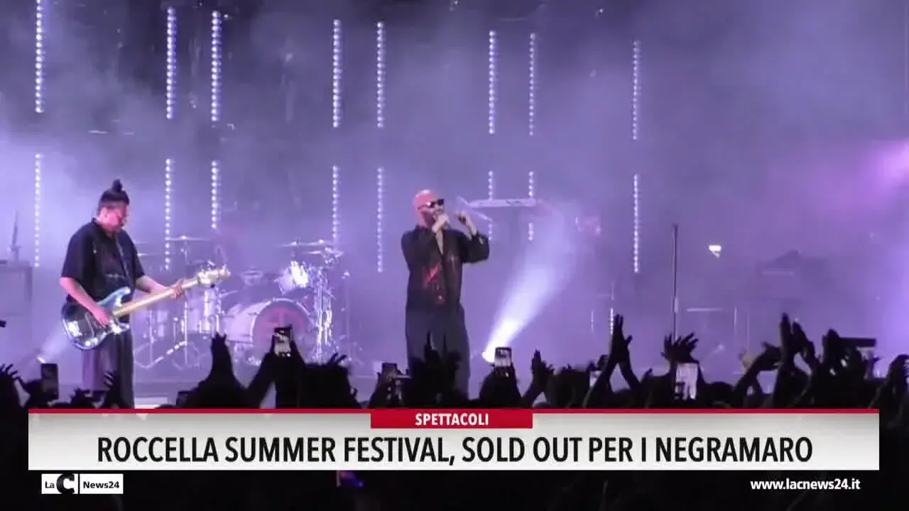 Rocella Summer festival, sold out per i Negramaro