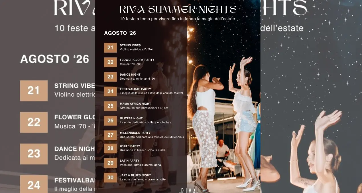 L’estate non è ancora finita: dieci serate per vivere la Riviera dei Tramonti\n