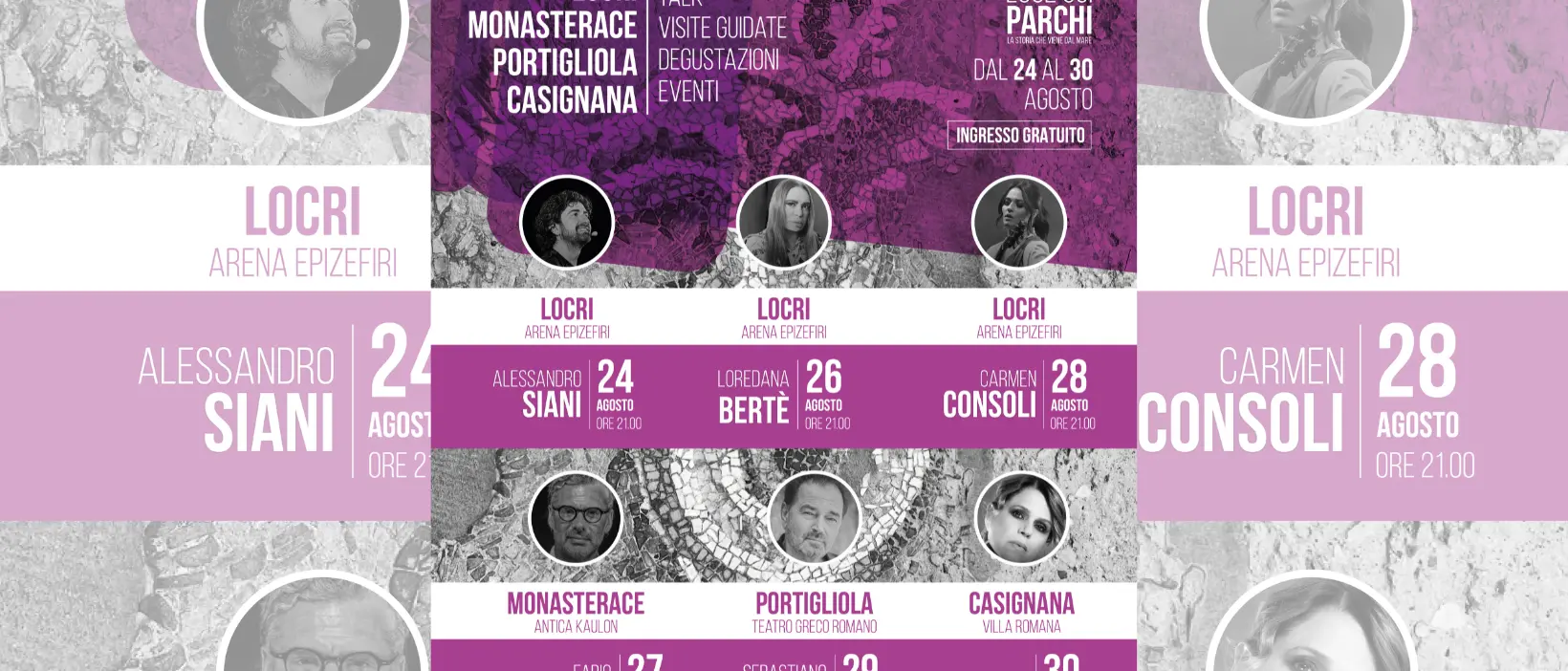 Da Loredana Bertè a Carmen Consoli: Luce sui Parchi porta nella Locride sei grandi artisti\n