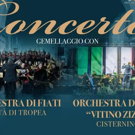 Tropea e Cisternino unite dal vento della musica: al Teatro del Porto va in scena il concerto-gemellaggio\n