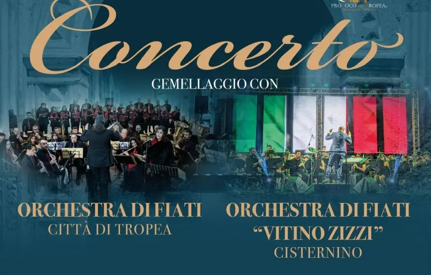 Tropea e Cisternino unite dal vento della musica: al Teatro del Porto va in scena il concerto-gemellaggio\n