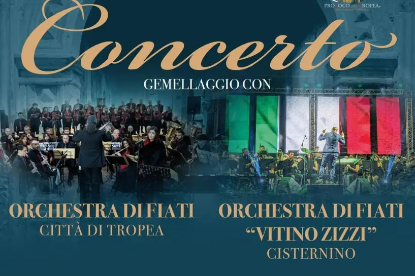 Tropea e Cisternino unite dal vento della musica: al Teatro del Porto va in scena il concerto-gemellaggio\n
