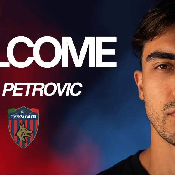 Cosenza, ora è anche ufficiale: Preso Petrovic dalla Juve Stabbia\n
