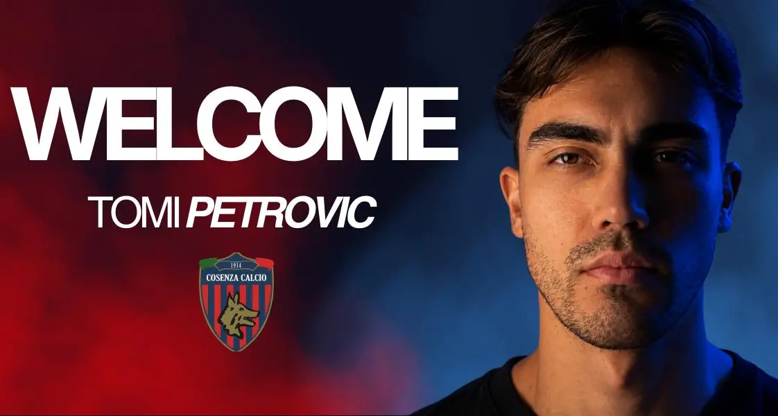 Cosenza, ora è anche ufficiale: Preso Petrovic dalla Juve Stabbia\n