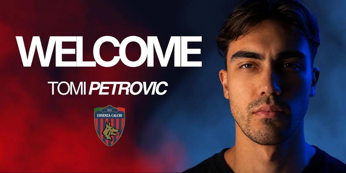 Cosenza, ora è anche ufficiale: Preso Petrovic dalla Juve Stabia\n