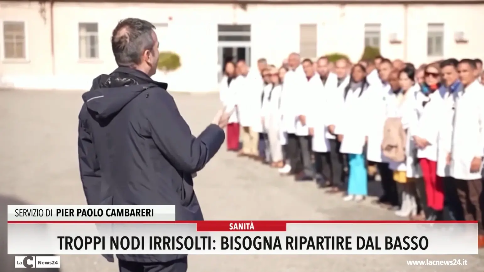 Sanità: troppi nodi irrisolti, bisogna ripartire dal basso