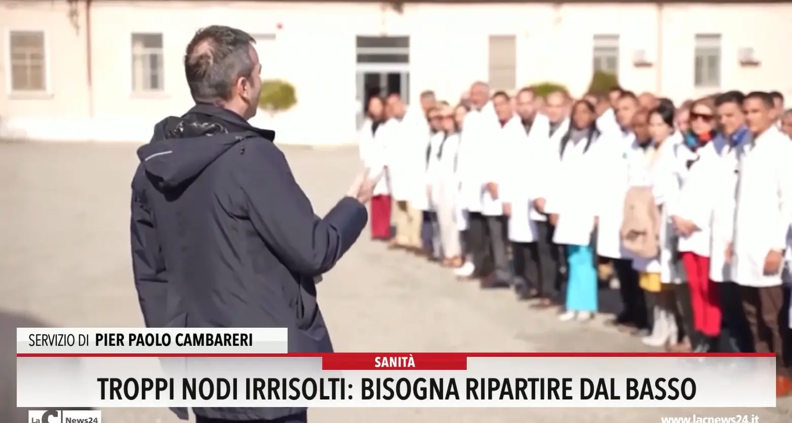 Sanità: troppi nodi irrisolti, bisogna ripartire dal basso