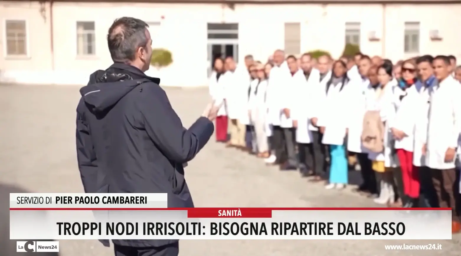 Sanità: troppi nodi irrisolti, bisogna ripartire dal basso
