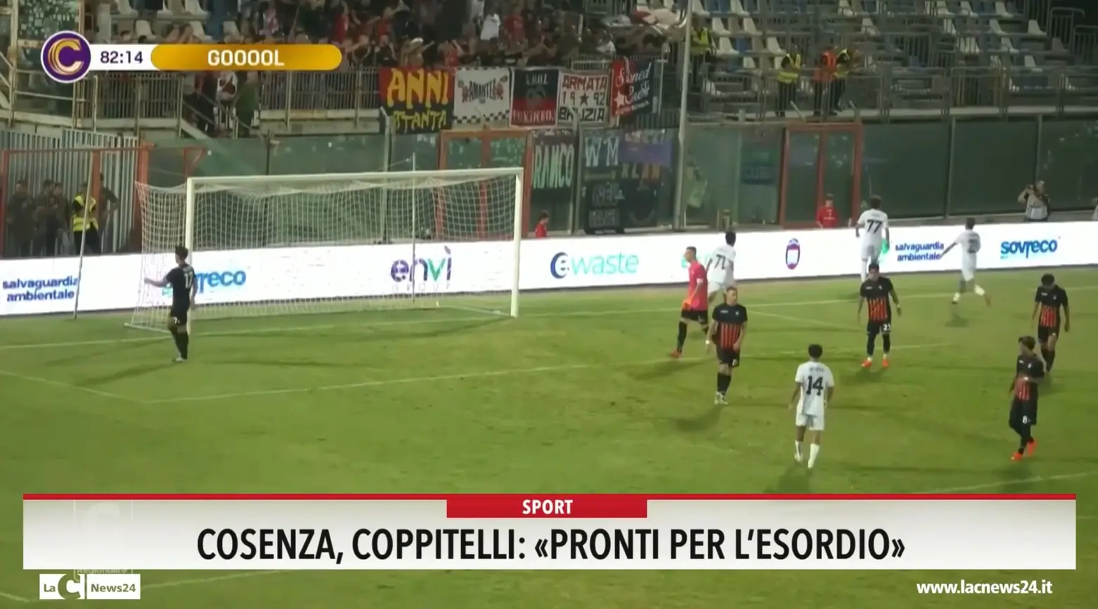 Cosenza, Coppitelli: «Pronti per l'esordio»