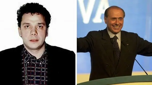 <p>Giuseppe Graviano e Silvio Berlusconi</p>\\n