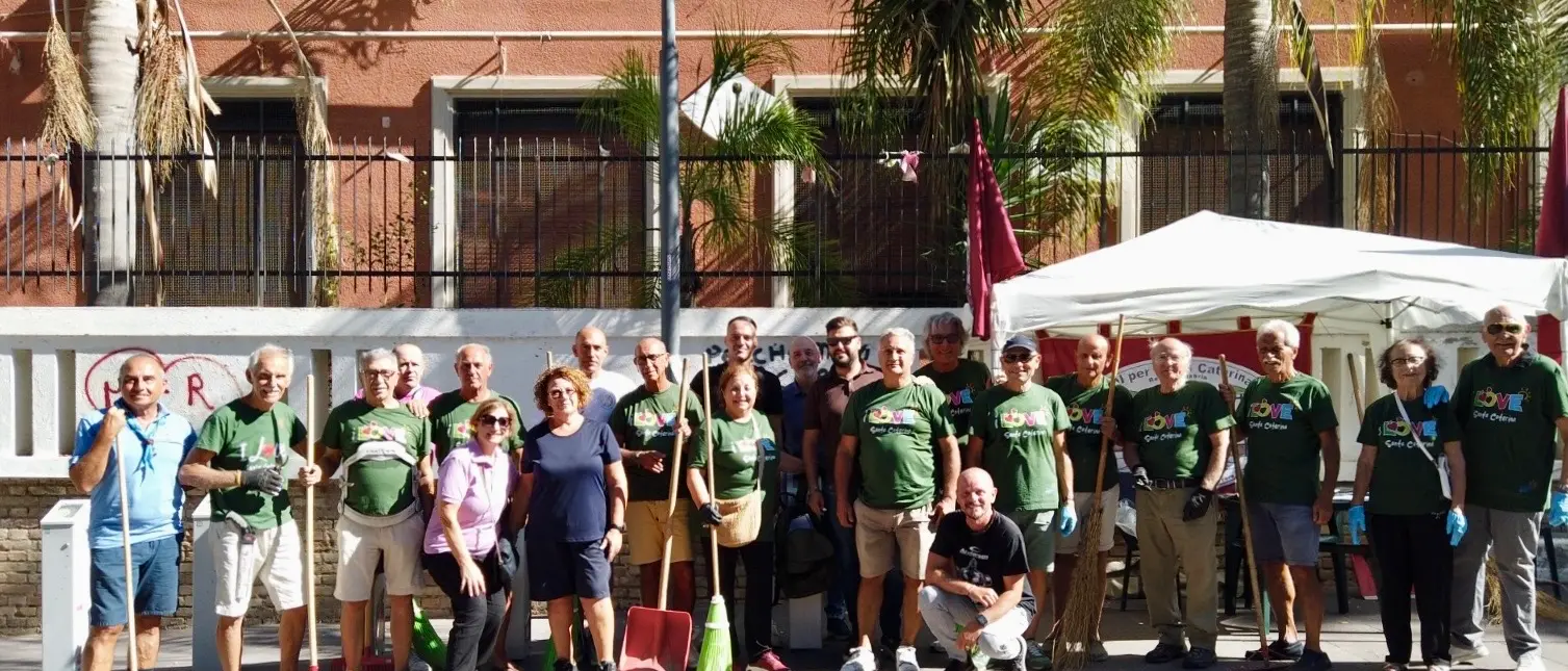 Santa Caterina, cittadini e associazioni insieme per la Villetta Sant’Ambrogio: la cura degli spazi diventa impegno di comunità