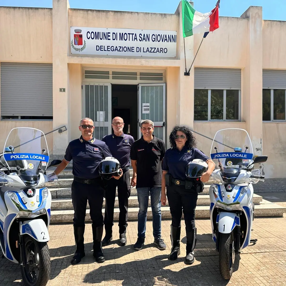 Motta San Giovanni, nuovi mezzi in dotazione alla Polizia Locale\n