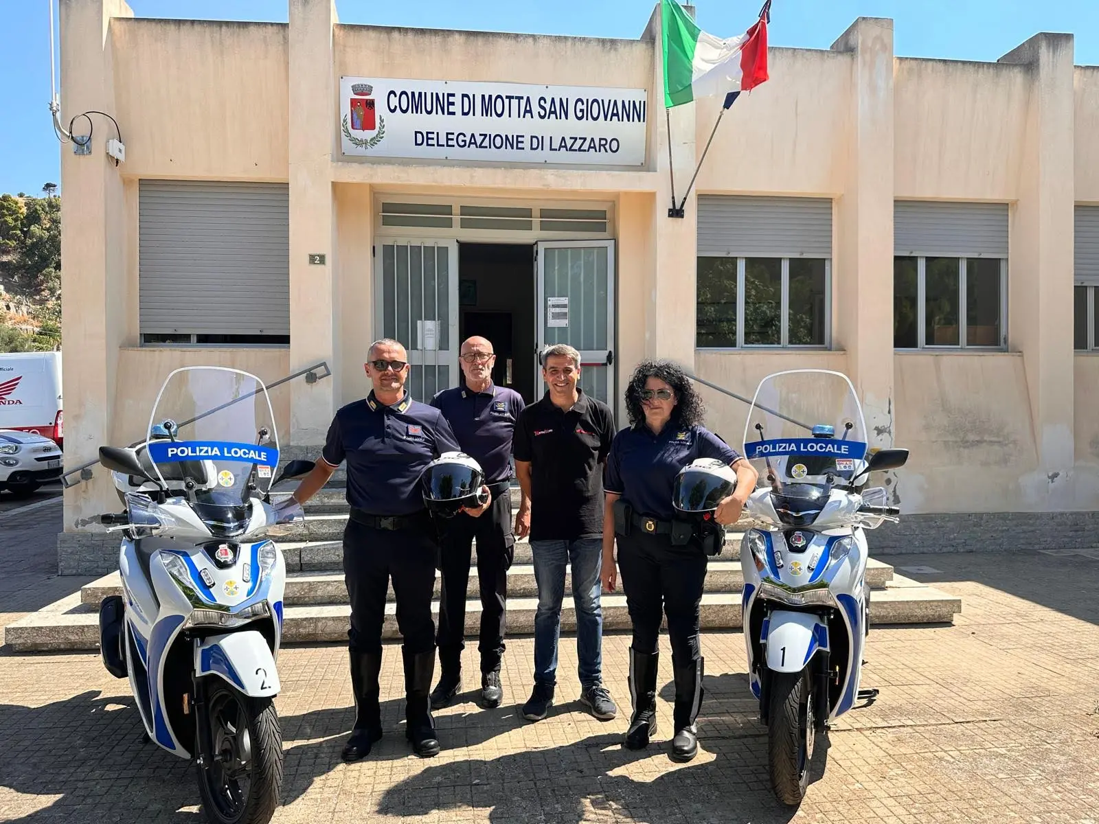 Motta San Giovanni, nuovi mezzi in dotazione alla Polizia Locale\n