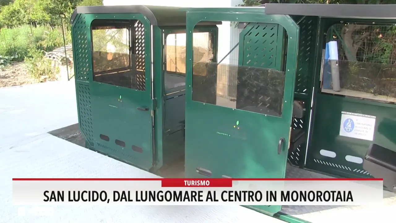 San Lucido, dal lungomare al centro in monorotaia
