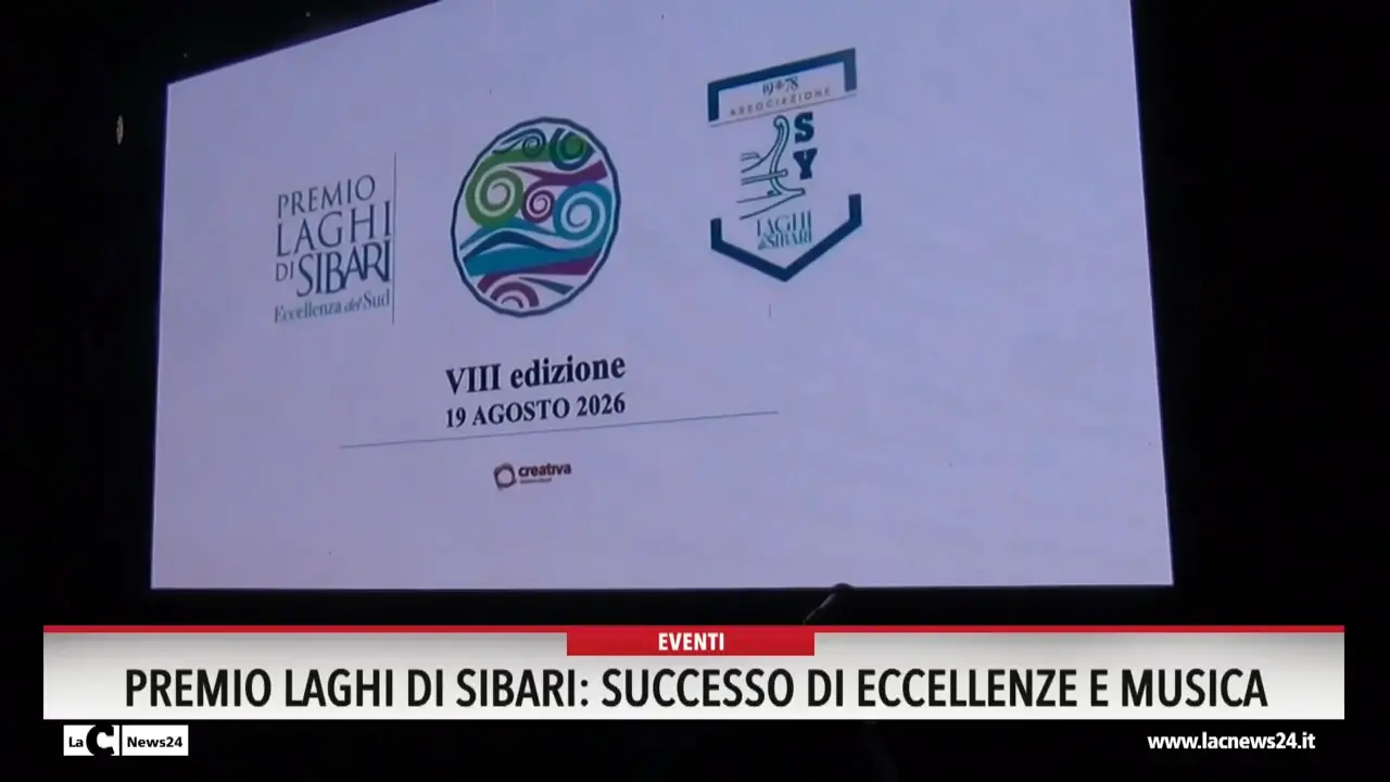 Premio Laghi di Sibari, successo di eccellenze e musica