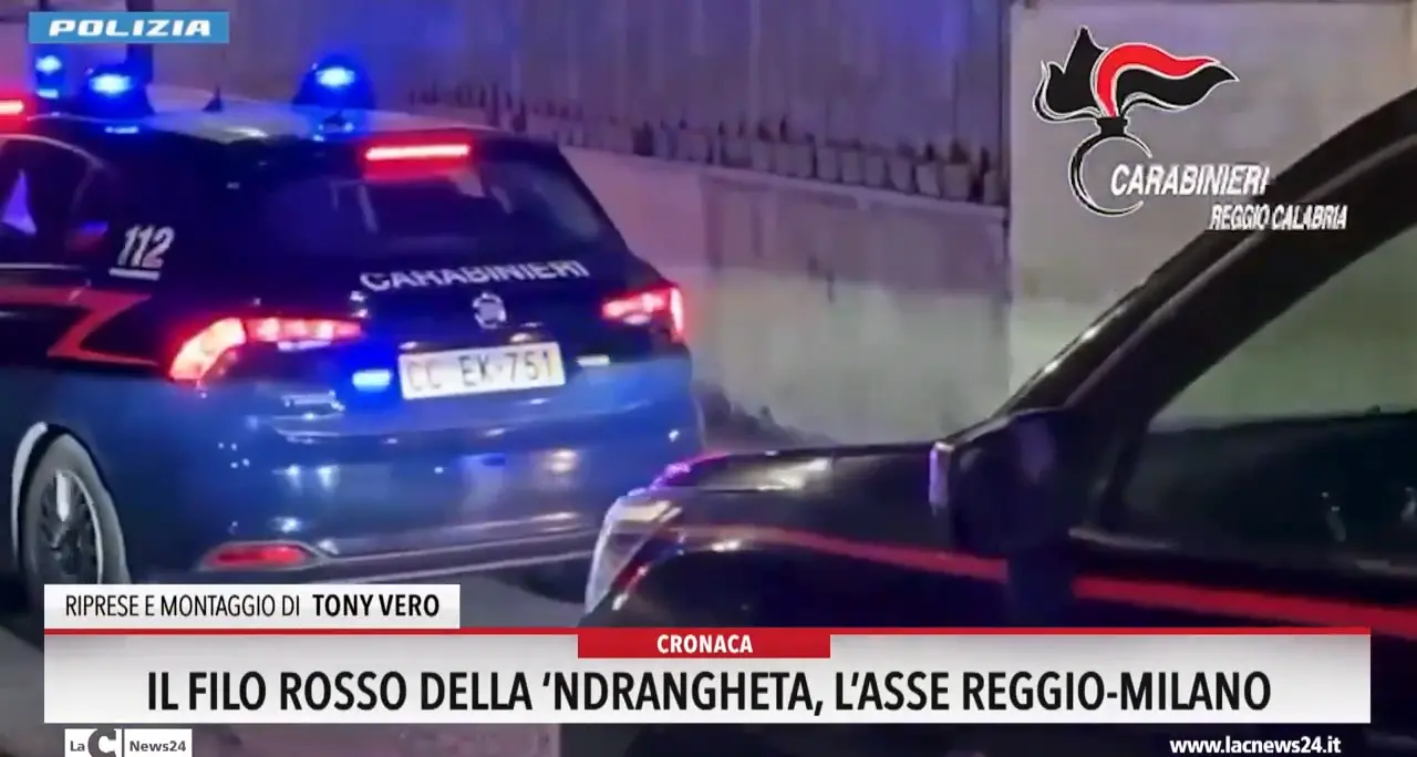 Il Filo rosso della 'ndrangheta: l'asse Reggio Milano