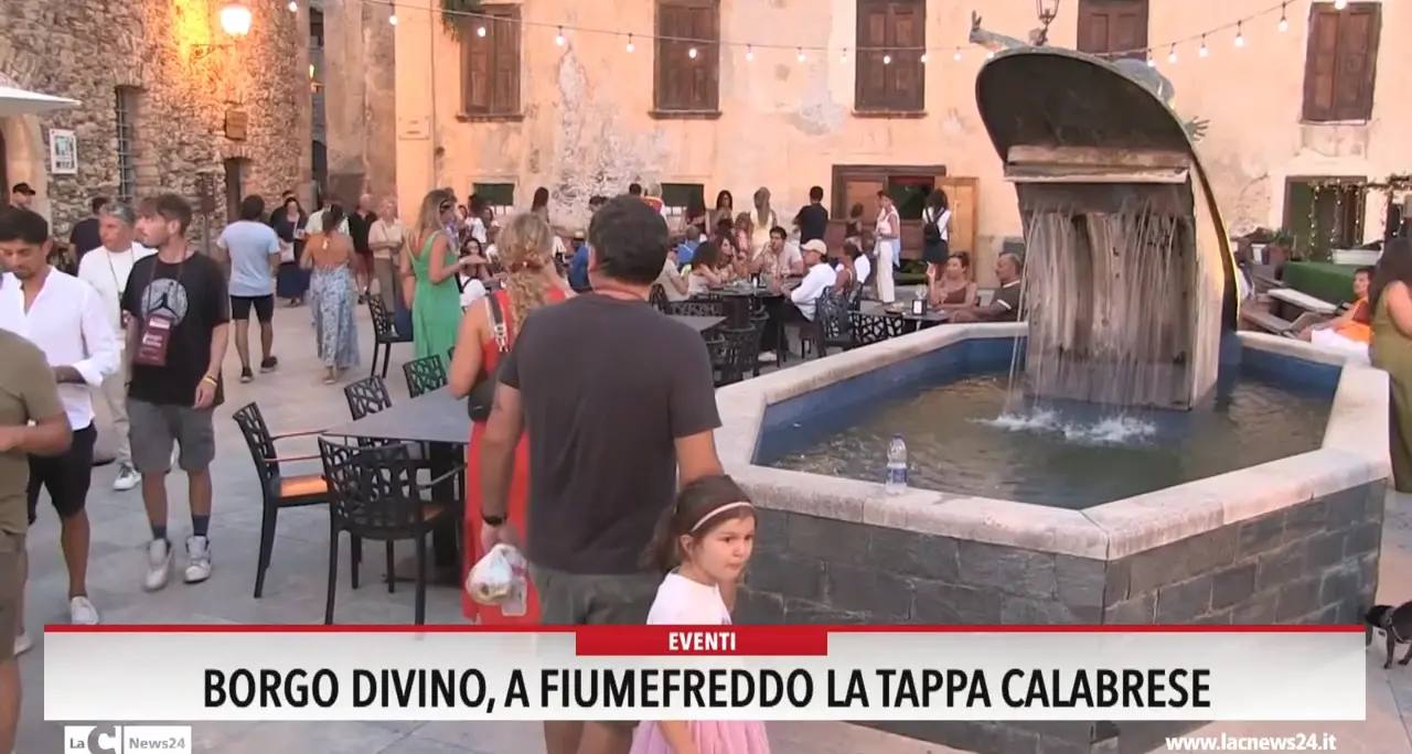 Borgo divino, a Fiumefreddo la tappa calabrese