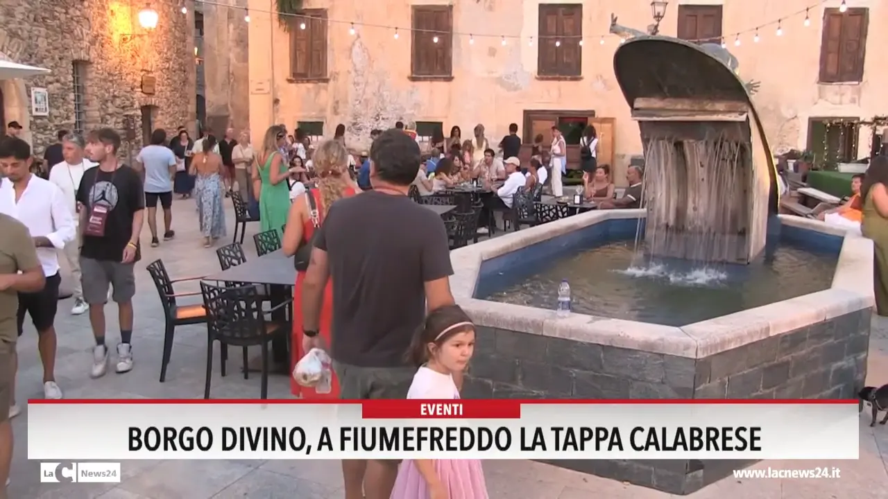Borgo divino, a Fiumefreddo la tappa calabrese