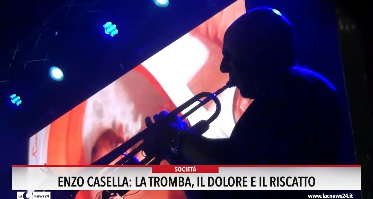 Enzo Casella, la tromba il dolore e il riscatto
