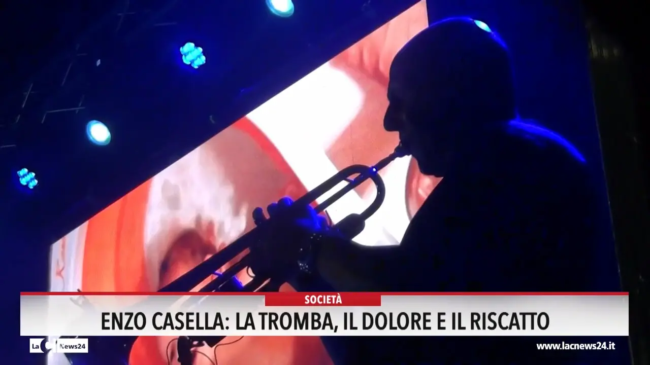Enzo Casella, la tromba il dolore e il riscatto