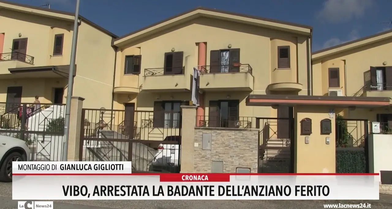 Vibo, arrestata la badante dell'anziano ferito
