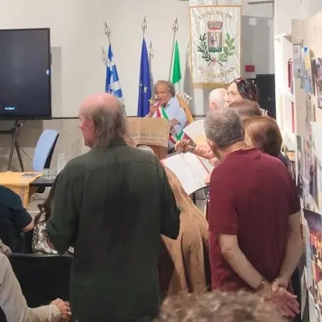 Bova Marina, il sindaco di Roccaforte del Greco Ercole Nucera alla visita dell’Ambasciatrice di Grecia: «L’identità grecanica è un ponte tra Calabria e Grecia»\n