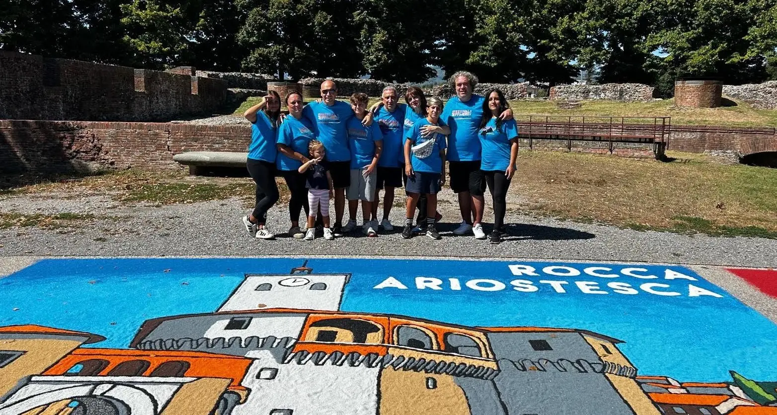 Taurianova, l’Infiorata nel Guinness World Record di Lucca\n