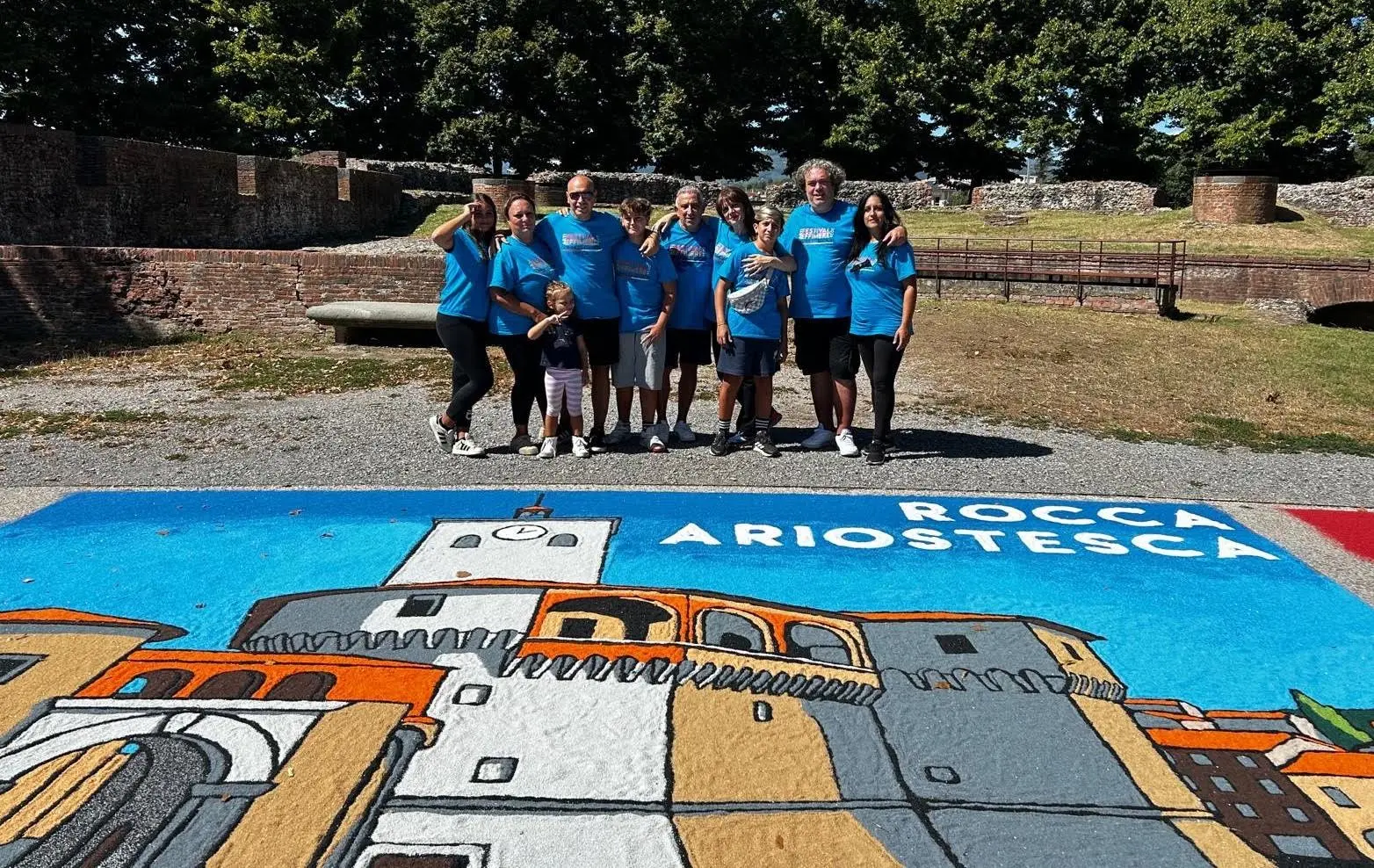 Taurianova, l’Infiorata nel Guinness World Record di Lucca\n