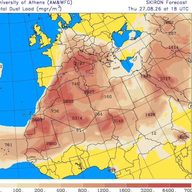 Meteo: in arrivo fiammata africana. Fine settimana con la sabbia sahariana