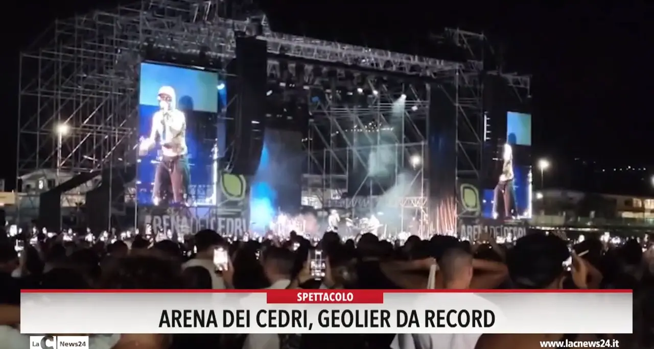 Arena dei Cedri, Geolier da record