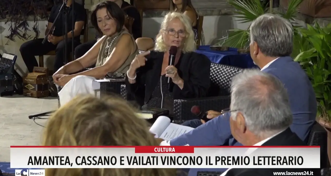 Amantea, Cassano e Vailati vincono il Premio letterario