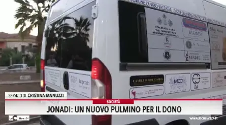 Jonadi, un nuovo pulmino per \"Il dono\"