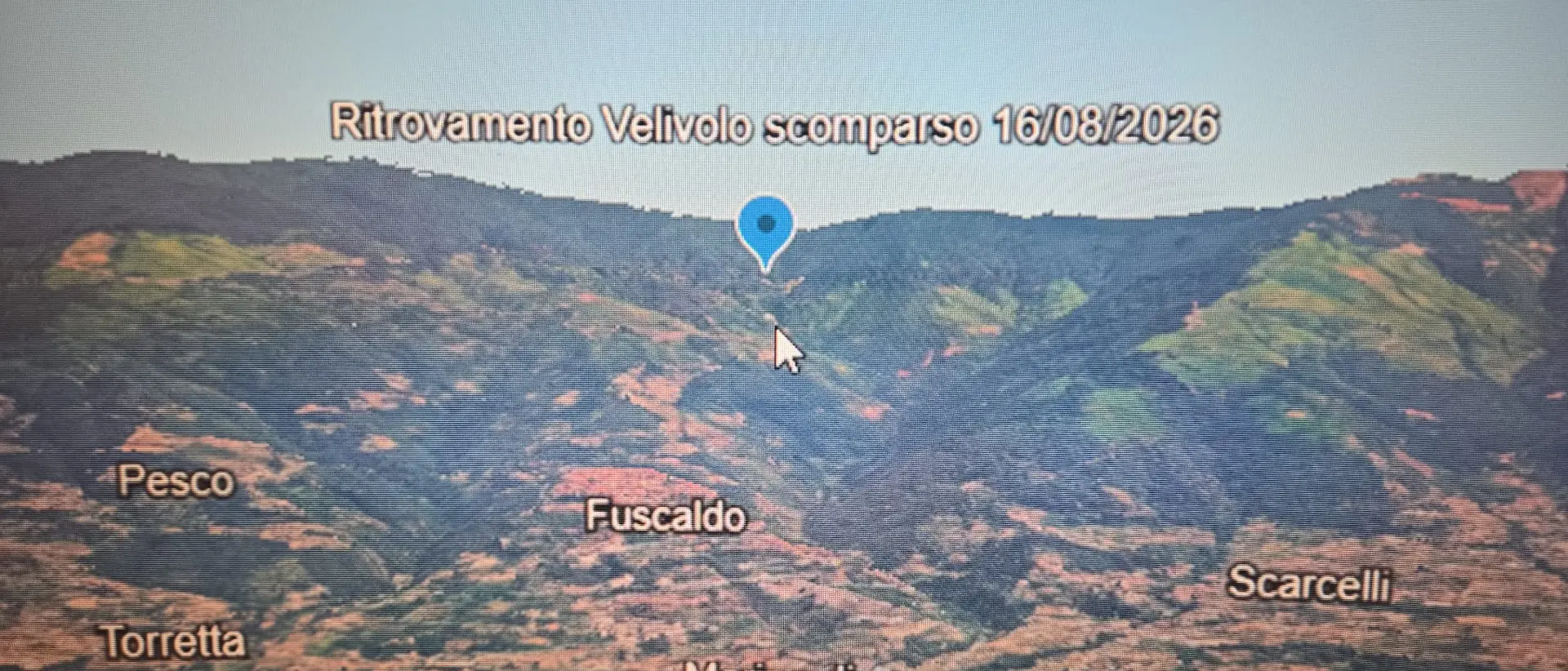 Ultraleggero caduto a Fuscaldo, nessuna pioggia e il nodo della rotta in classe G\n
