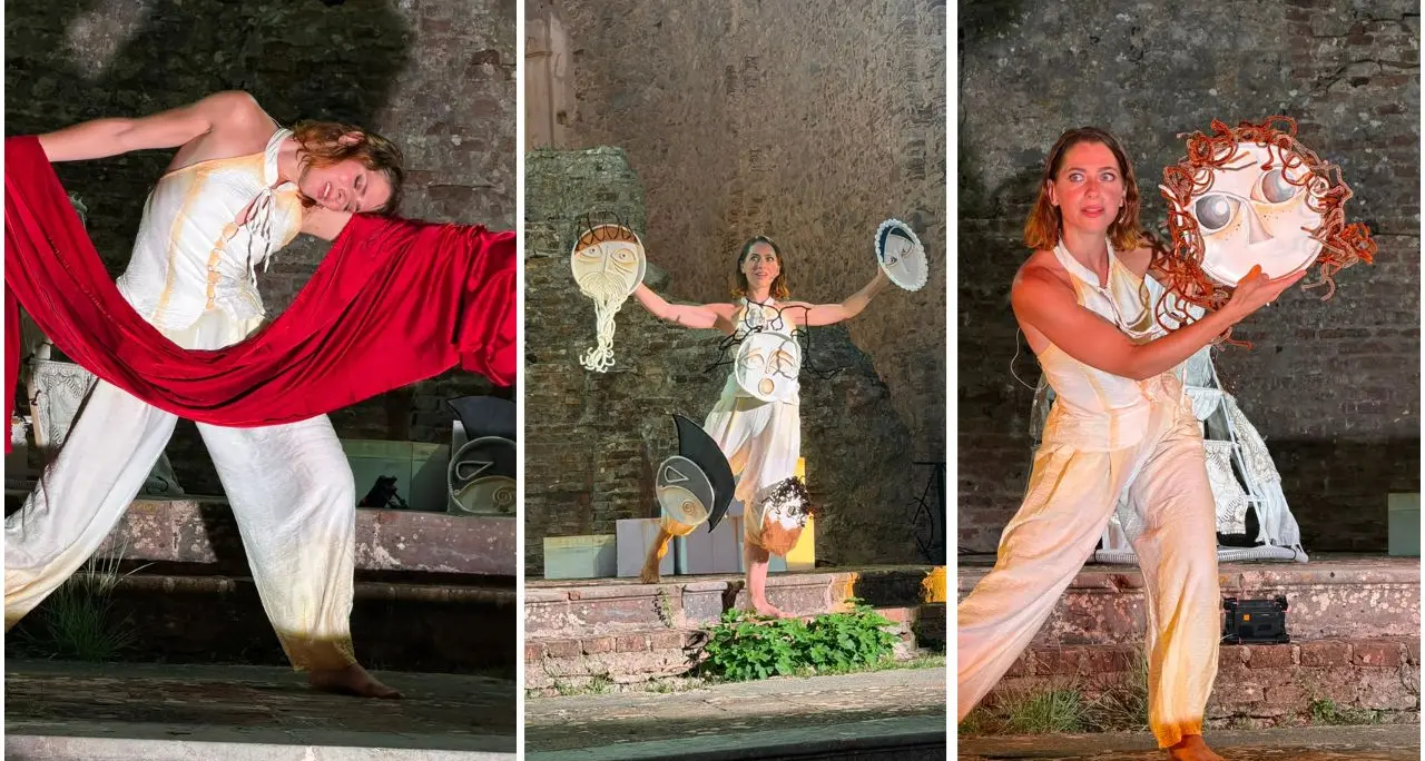 Soriano Calabro, la grande storia si fa teatro: “Polissena dimenticata” incanta il Parco di San Domenico\n