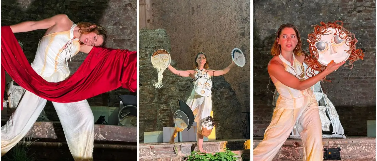 Soriano Calabro, la grande storia si fa teatro: “Polissena dimenticata” incanta il Parco di San Domenico\n