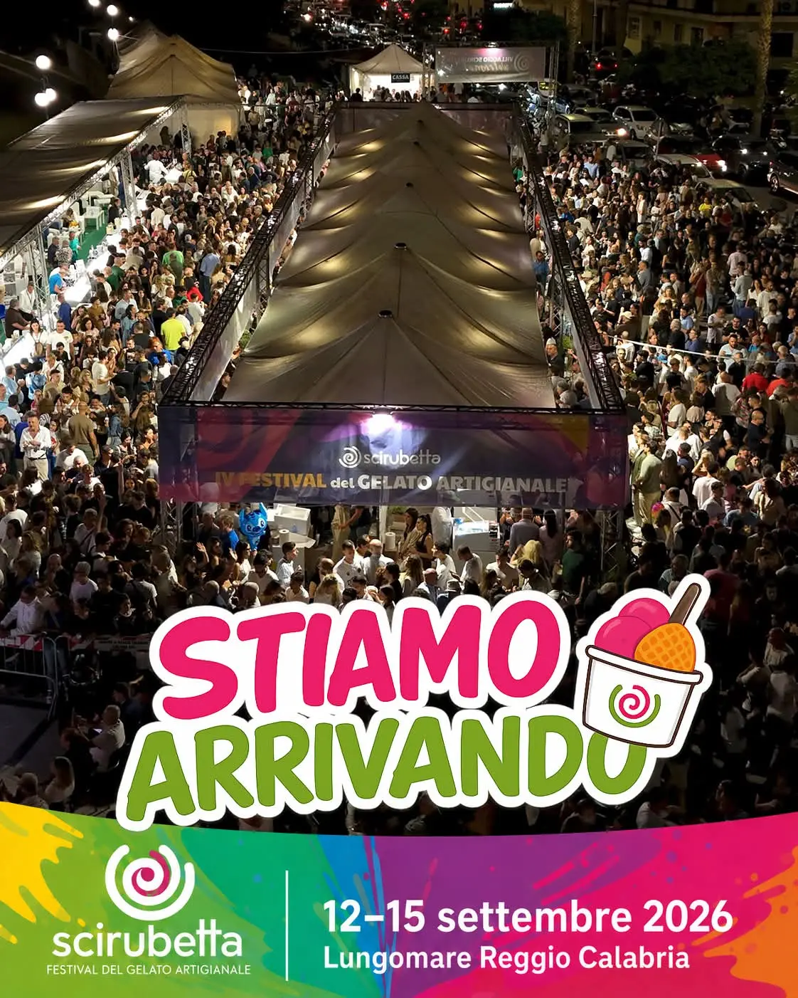 Scirubetta 2026 porta il mondo del gelato a Reggio Calabria: 34 maestri da sette Paesi sul Lungomare per quattro giorni di gusto\n
