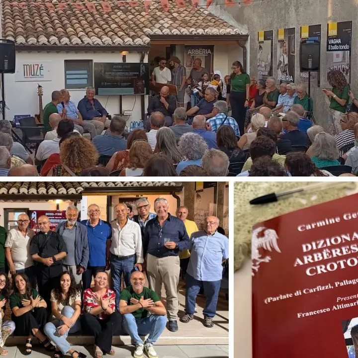 Pallagorio, presentato il Dizionario Arbëresh dell’Arbëria crotonese: trent’anni di ricerca per custodire la lingua delle locali comunità\n