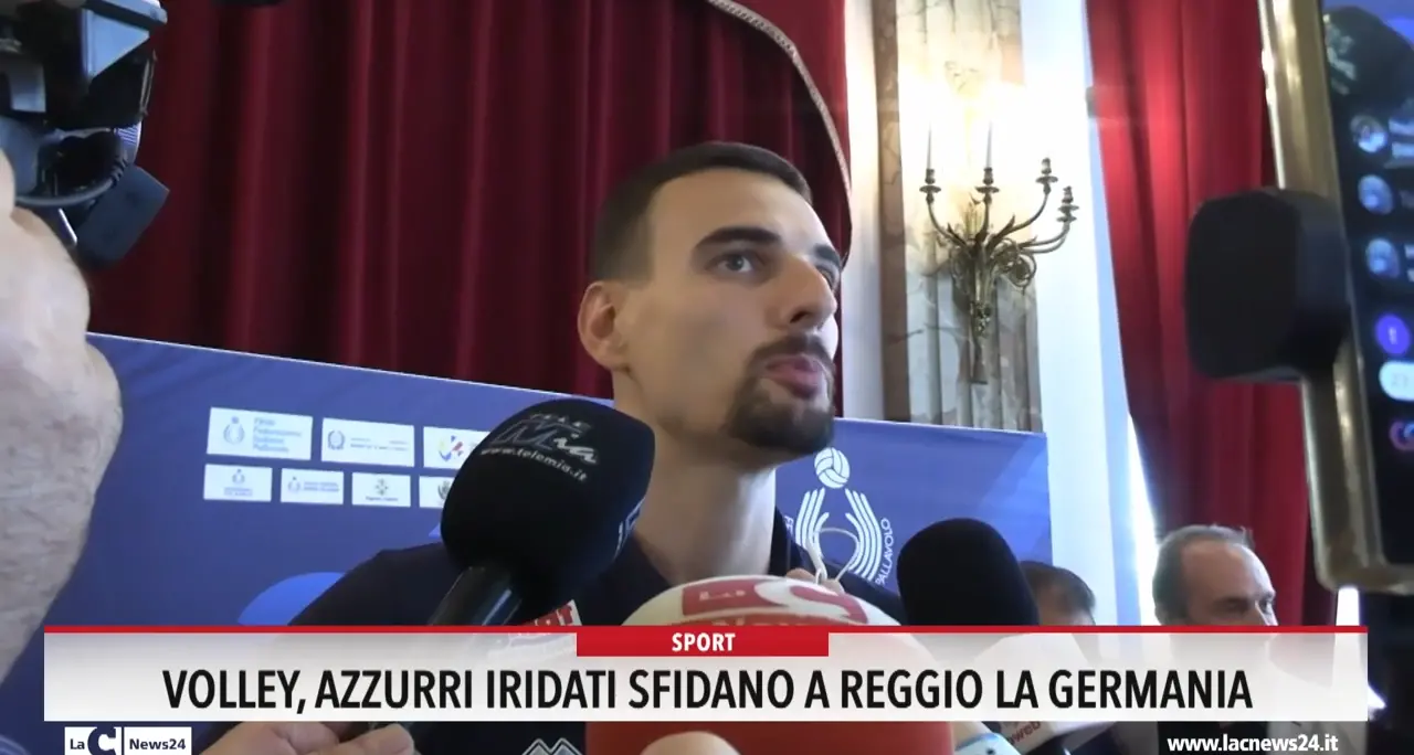 Volley, Azzurri iridati sfidano a Reggio la Germania